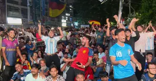 স্পেনের জয়ে টিএসসিতে উল্লাস; সেমি থেকে বিদায় এমবাপ্পের ফ্রান্স
